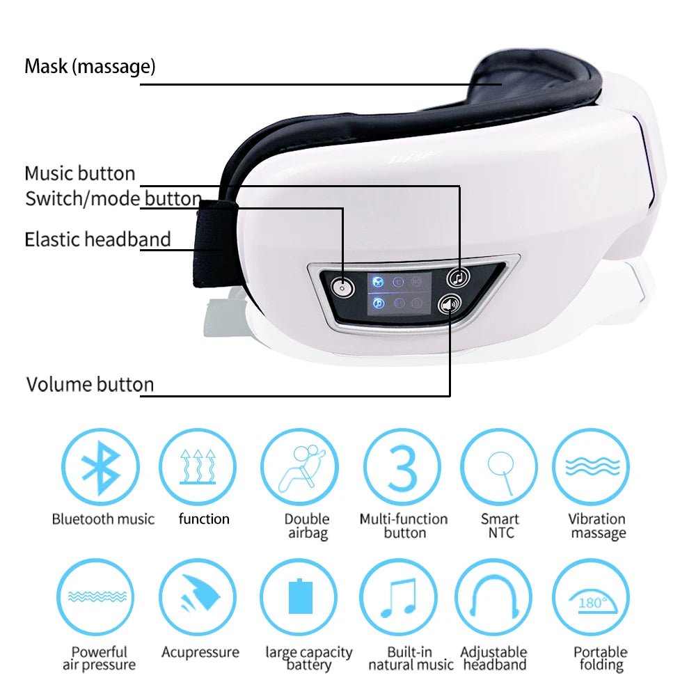 Smart Foldable Eye Massager