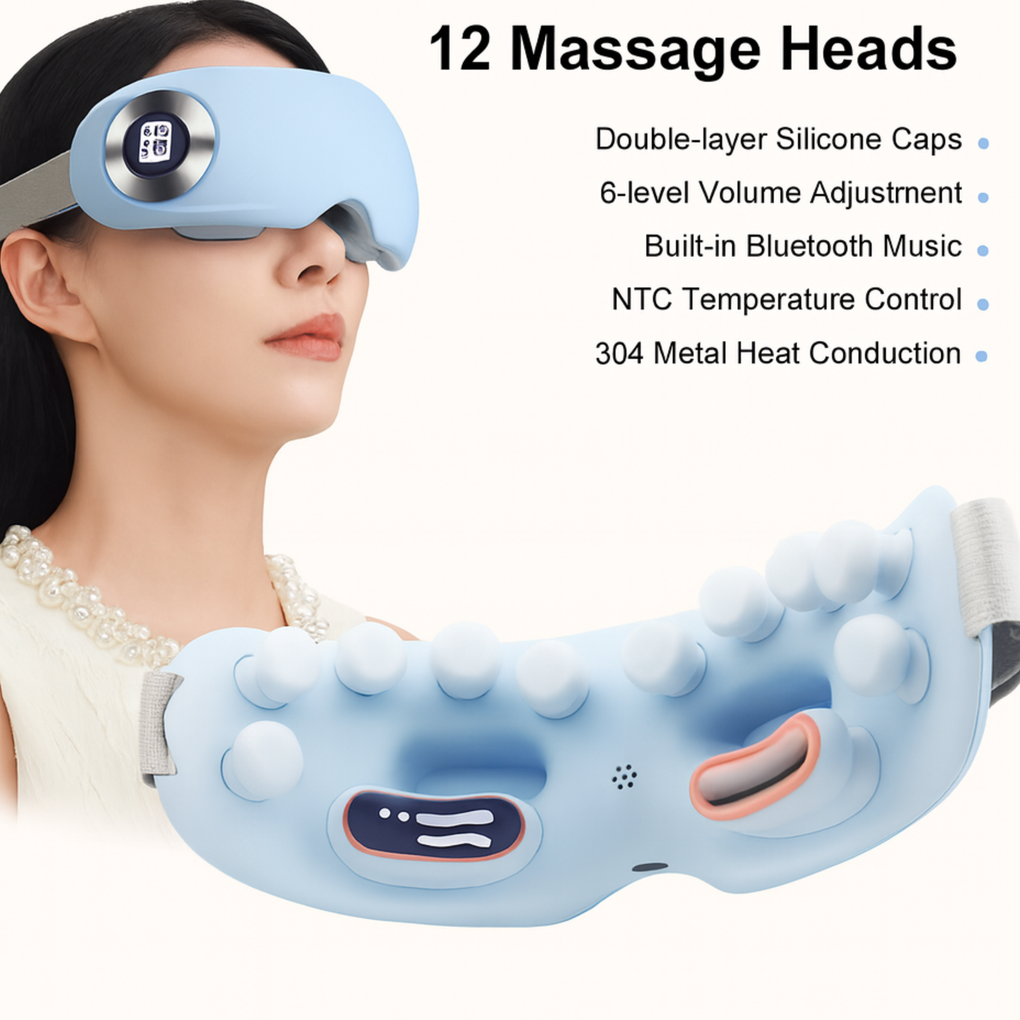Steam Warm Spa Eye Massager